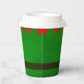 Elf Weihnachtsfeiertag Pappbecher (Rechts)