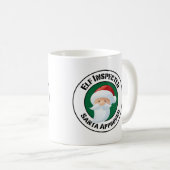 Elf + Weihnachtsfeiertag Tasse (VorderseiteRechts)