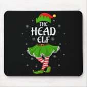 Elf Weihnachtsmädchen Frauen Elf Squad Xm Mousepad (Vorne)