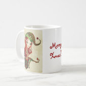 Elf-WeihnachtsTasse Kaffeetasse (Vorderseite Links)