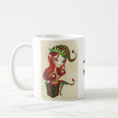 Elf-WeihnachtsTasse Kaffeetasse (Links)