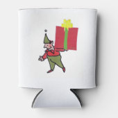 Elf With Red Box can cooler Dosenkühler (Vorderseite)