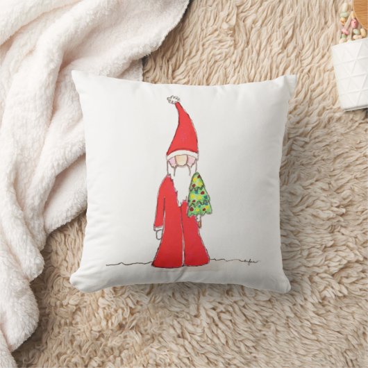 Elf with Tree Kissen (Decke)