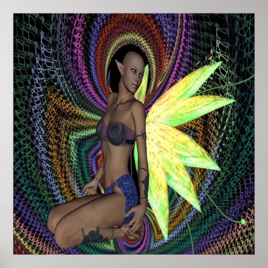 Elf Woman Poster (Vorne)