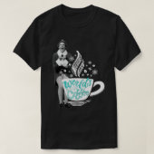 Elf World's Best Cup of Coffee Premium T-Shirt (Design vorne)