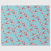 Elf-Wrapping-Papier Geschenkpapier (Flach)