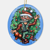 Elf Wreath Ornament (Links)