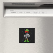 Elf Xmas Funny Family Matching Ch Magnet (In Situ (Geschirrspüler))