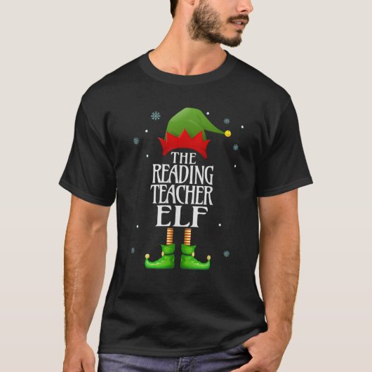 Elf Xmas Funny Family Matching Chr T-Shirt (Vorderseite)