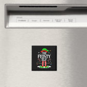 Elf Xmas Funny Matching Family Group Ch Magnet (In Situ (Geschirrspüler))