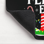 Elf Xmas Funny Matching Family Group Ch Mousepad (Ecke)