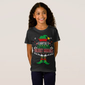 Elf Xmas Gift Santa's Lieblings-Projektmanager Ugl T-Shirt (Vorne ganz)