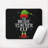 Elf Xmas Matching Family Group Chris Mousepad (Mit Mouse)