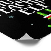 Elf Xmas Matching Family Group Chris Poster (Ecke)