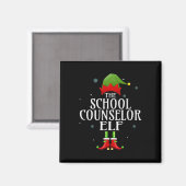 Elf Xmas Matching Family Group Magnet (Vorderseite/Rückseite)