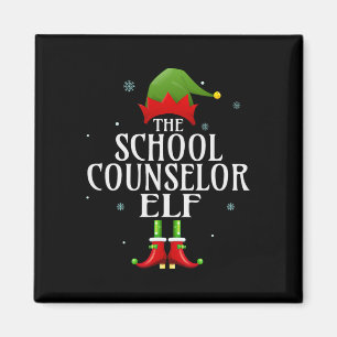 Elf Xmas Matching Family Group Magnet