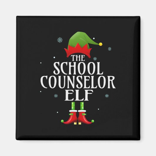 Elf Xmas Matching Family Group Magnet (Vorne)