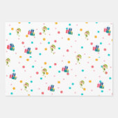 Elf Xmas Packung Geschenkpapier Set (Vorderseite)