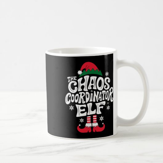 Elf Xmas Pajama Gift M Kaffeetasse (Rechts)