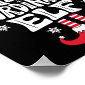 Elf Xmas Pajama Gift M Poster (Ecke)