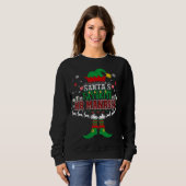 Elf Xmas Weihnachts LieblingsHR-Manager Ugly Sweat Sweatshirt (Vorne ganz)