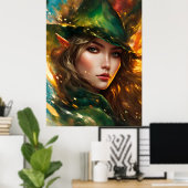 Elf Zauberer Poster (Heimbüro)