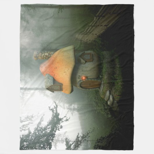 ELF ZUHAUSE FLEECEDECKE (Vorderseite)