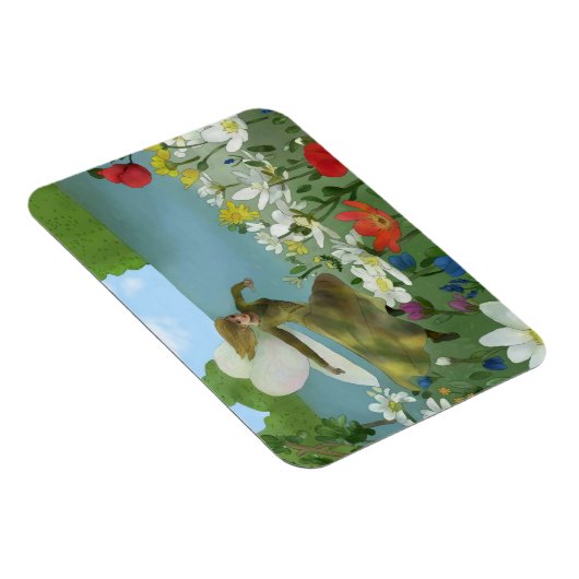 Elfe am See Magnet (Rechte Seite)