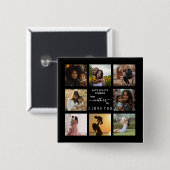 Elfe Ersten Mütter Tag Button (Vorne & Hinten)