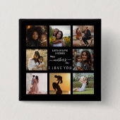 Elfe Ersten Mütter Tag Button (Vorderseite)