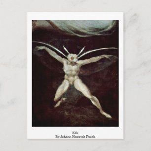 Elfe von Johann Heinrich Fuseli Postkarte