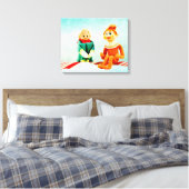 Elfen Erstes Date Leinwanddruck (Insitu (Schlafzimmer))