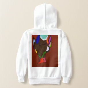 Elfen-Karten-Kunst Hoodie