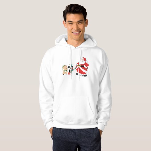 Elfen Porky Pig & DAFFY DUCK™ Hoodie (Vorne ganz)
