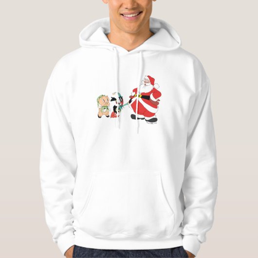 Elfen Porky Pig & DAFFY DUCK™ Hoodie (Vorderseite)