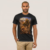 Elfen-Ranger gegen Cyclops T-Shirt (Vorne ganz)