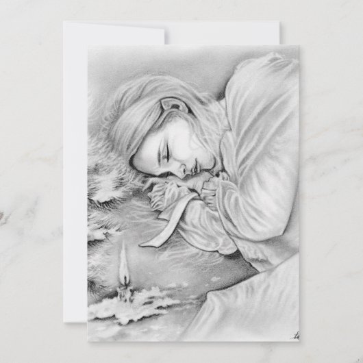 Elfen Traum Postkarte (Vorderseite)