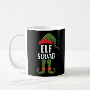 Elfen-Truppe Lustige Familie Weihnachten passend  Kaffeetasse