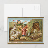 Elfen und Bunnies - Einladung (Vorne/Hinten)