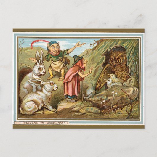 Elfen und Bunnies - Einladung (Vorderseite)