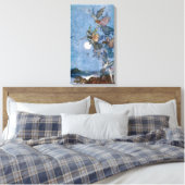 Elfen und Fairies aus dem Tempest Leinwanddruck (Insitu (Schlafzimmer))