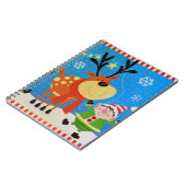 Elfen und Rentier Notizblock (Linke Seite)