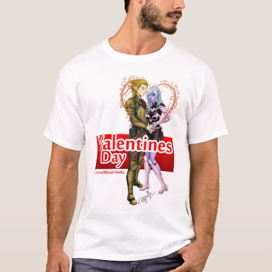 Elfen - Valentine's Day T-Shirt (Vorderseite)