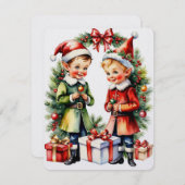 Elfen Weihnachten (Vorne/Hinten)