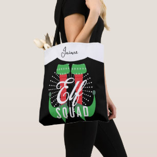 Elfenabsatz-Truppe Weihnachtsfeiertag Tasche