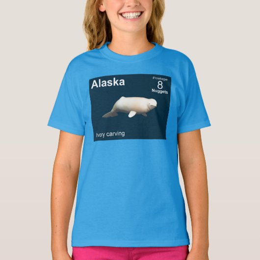 Elfenbein Beluga T-Shirt (Vorderseite)