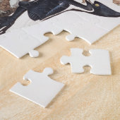 Elfenbein-berechneter Specht, 1829, (Druck) Puzzle (Seite)