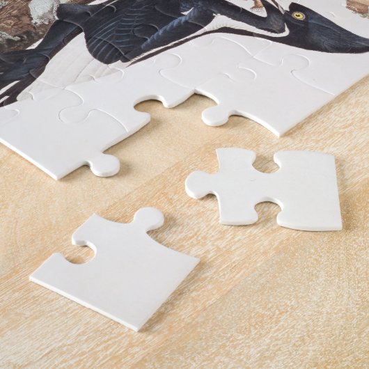 Elfenbein-berechneter Specht, 1829, (Druck) Puzzle (Seite)