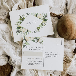 Elfenbein Blumenkohl UAWG Postkarte