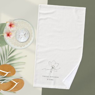 Elfenbein Boutique Spa Hotel Wellness Branding Flo Handtuch